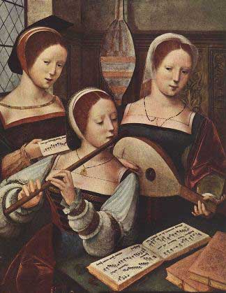 Sermisy's
                              Jouissance & a Renaissance Women's
                              Consort 