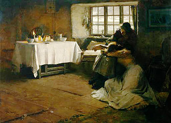 Bramley, Frank, 'A Hopeless Dawn', 1888, Tate Britain