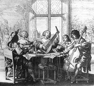 Bosse, Abraham, Musical Society, c.
                              1635.
